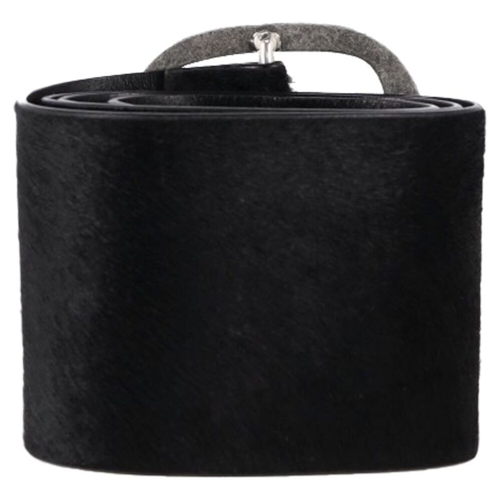 Isabel Marant Buckle Belt in Black Pony Hair - Picture 3 of 3